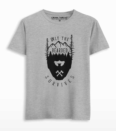 Bearded wanderer T-shirt - Crunk Thread