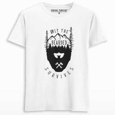 Bearded wanderer T-shirt - Crunk Thread