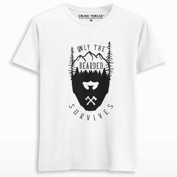 Bearded wanderer T-shirt - Crunk Thread