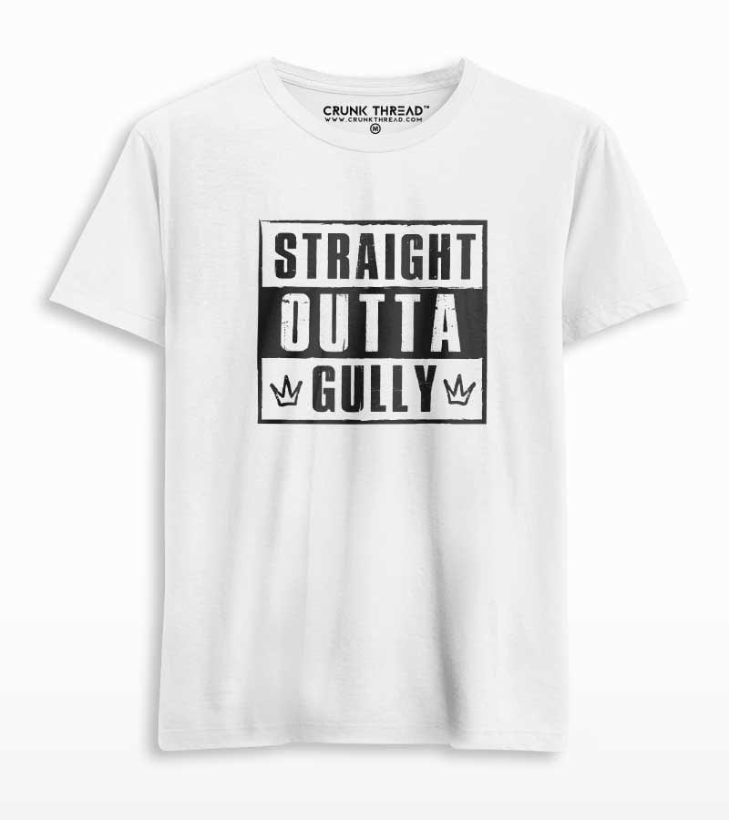 Straight Outta Gully T-shirt - Crunk Thread