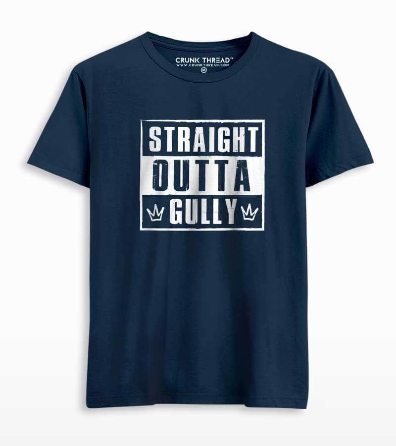 Straight Outta Gully T-shirt - Crunk Thread