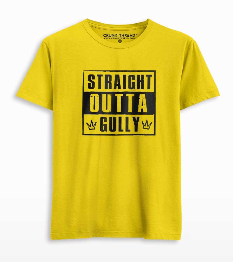 Straight Outta Gully T-shirt - Crunk Thread