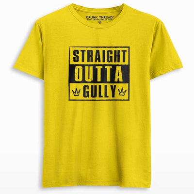 Straight Outta Gully T-shirt - Crunk Thread