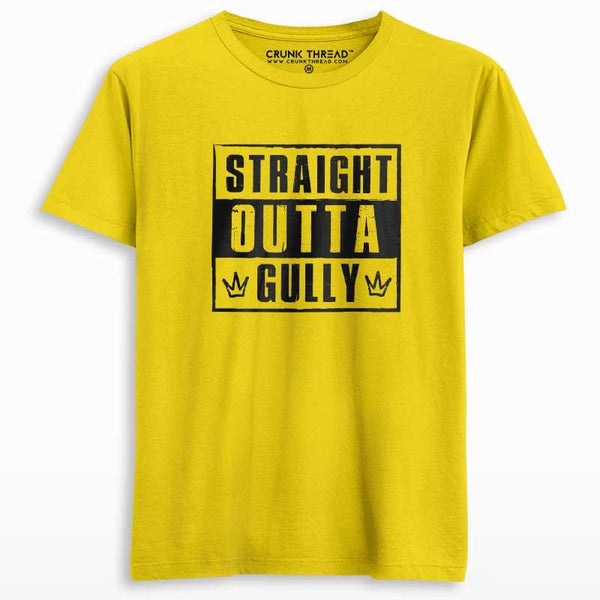 Straight Outta Gully T-shirt - Crunk Thread