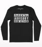 Parental advisory high as f#ck full sleeve T-shirt