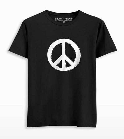 Peace Printed T-shirt - Crunk Thread