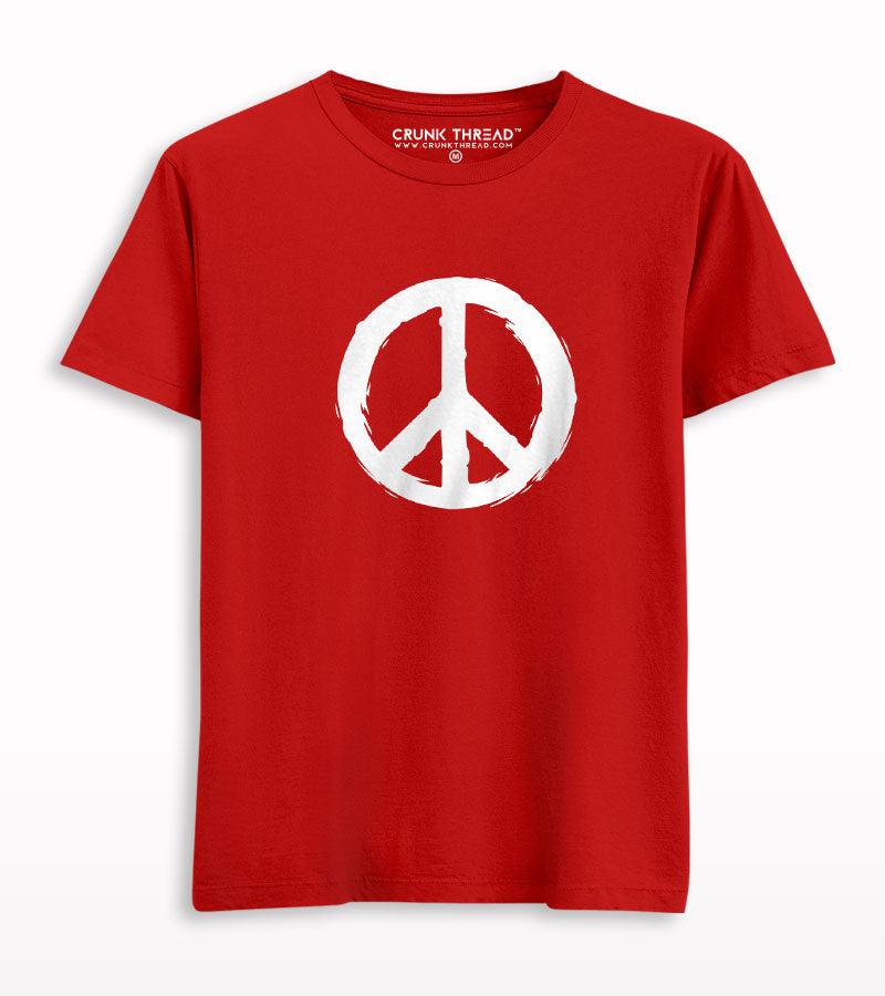 Peace Printed T-shirt - Crunk Thread