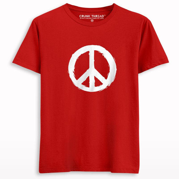 Peace Printed T-shirt - Crunk Thread