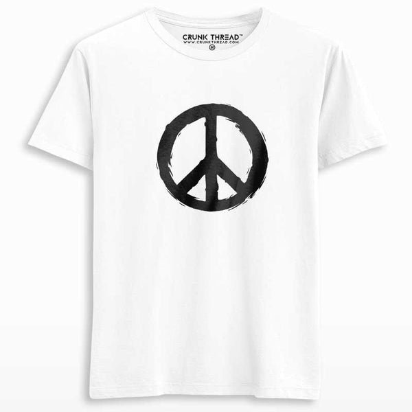 Peace Printed T-shirt - Crunk Thread