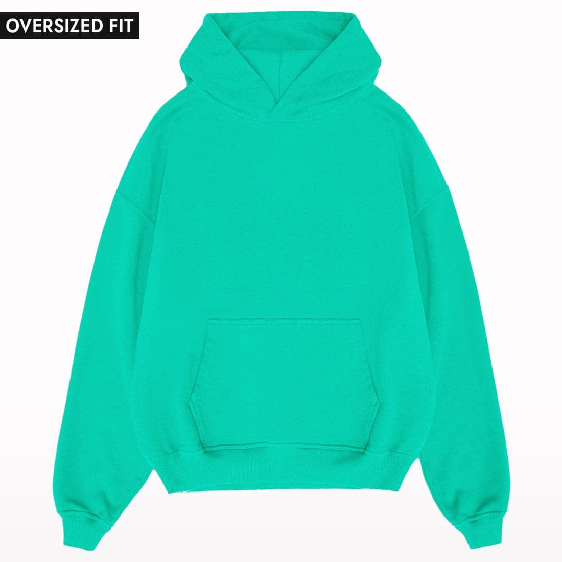 Plain Oversized Hoodie - Crunk Thread