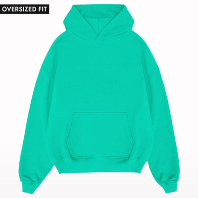 Plain Oversized Hoodie - Crunk Thread