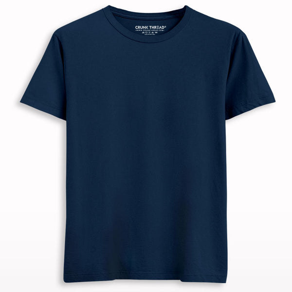 plain-regular-fit-navy-blue - Crunk Thread