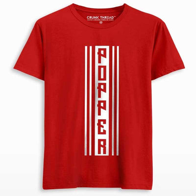 Popper Men's Printed T-shirt - Crunk Thread