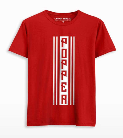 Popper Men's Printed T-shirt - Crunk Thread