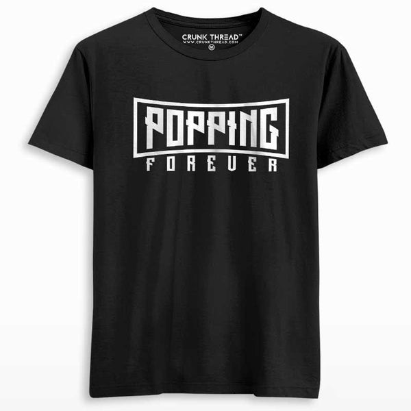 Popping Forever Men's Printed T-shirt - Crunk Thread