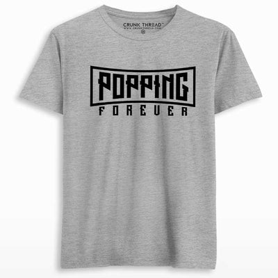Popping Forever Men's Printed T-shirt - Crunk Thread