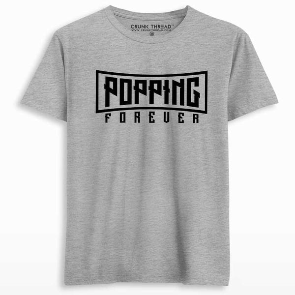 Popping Forever Men's Printed T-shirt - Crunk Thread