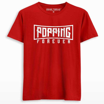 Popping Forever Men's Printed T-shirt - Crunk Thread