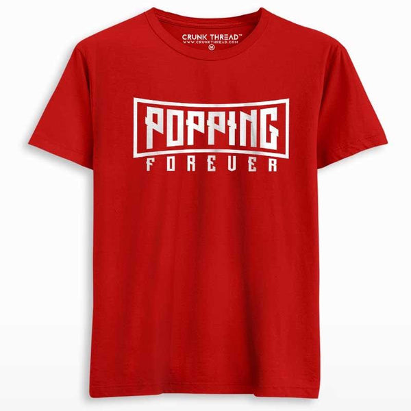 Popping Forever Men's Printed T-shirt - Crunk Thread