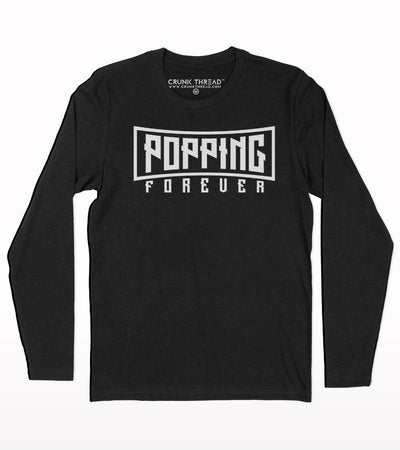 Popping forever full sleeve T-shirt - Crunk Thread
