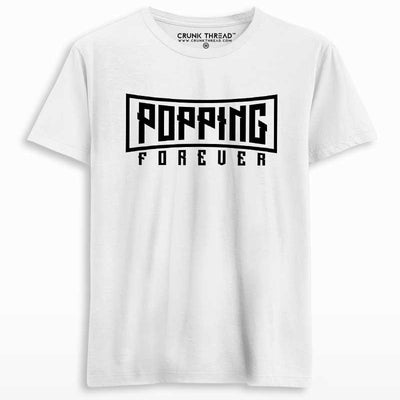 Popping Forever Men's Printed T-shirt - Crunk Thread