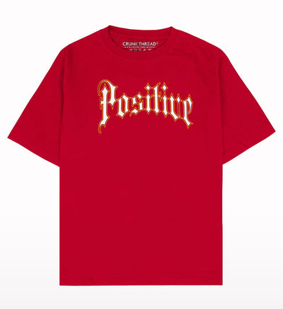 Positive Oversized T-shirt - Crunk Thread
