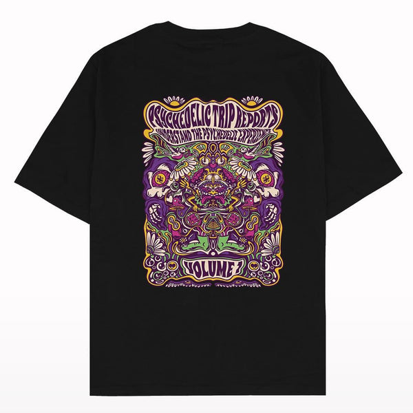Psychedelic Oversized T-shirt - Crunk Thread