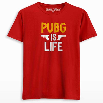 Pubg is life T-shirt - Crunk Thread