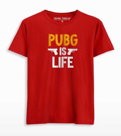 Pubg is life T-shirt - Crunk Thread