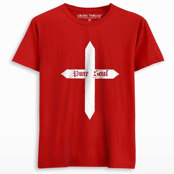 Pure Soul Unisex Printed T-shirt - Crunk Thread