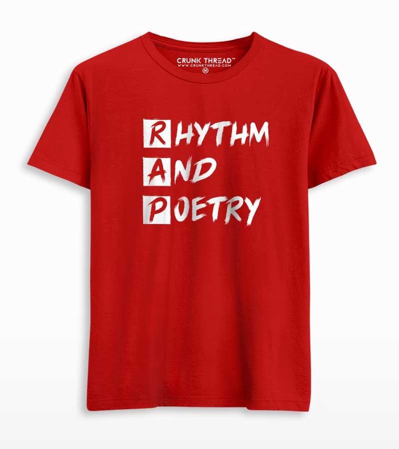 Rap rhythm and poetry T-shirt - Crunk Thread