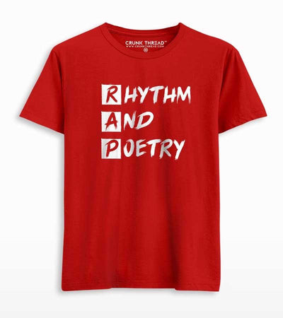 Rap rhythm and poetry T-shirt - Crunk Thread