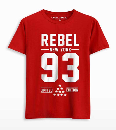 Rebel Men's Printed T-shirt - Crunk Thread