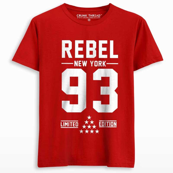 Rebel Men's Printed T-shirt - Crunk Thread