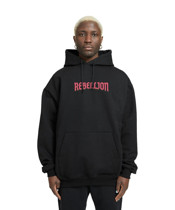 Rebellion Relaxed Fit Drop Shoulder Hoodie