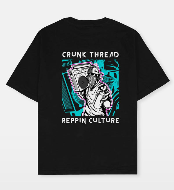 Crunk Thread Reppin Culture Oversized T-shirt