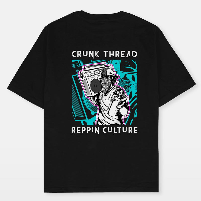 Crunk Thread Reppin Culture Oversized T-shirt