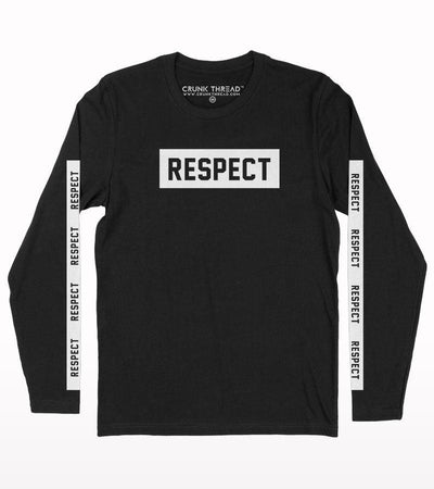 Respect Full Sleeve T-shirt - Crunk Thread