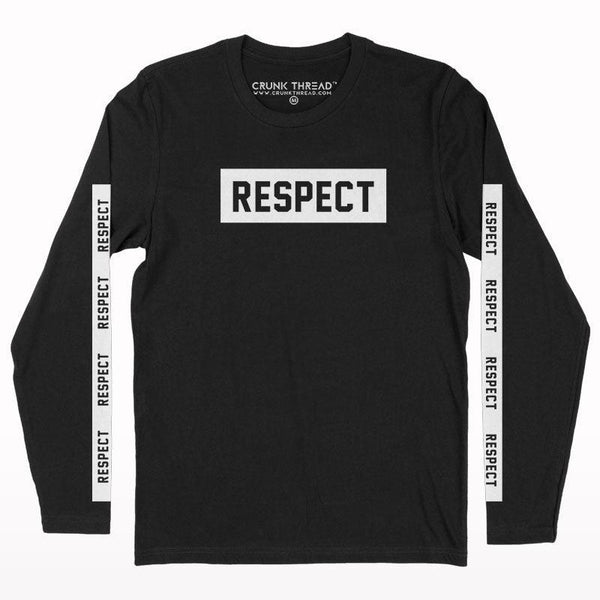 Respect Full Sleeve T-shirt - Crunk Thread