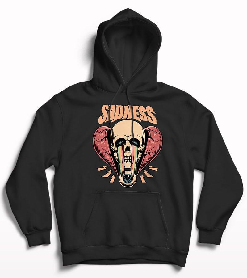 Sadness Hoodie - Crunk Thread