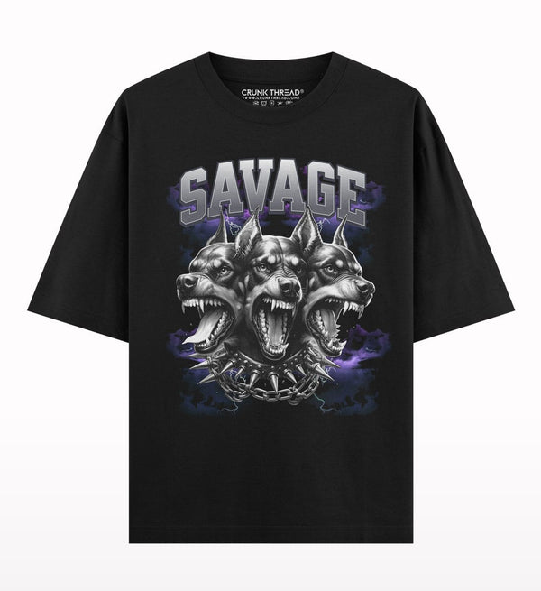 Savage Doberman Oversized T-shirt.