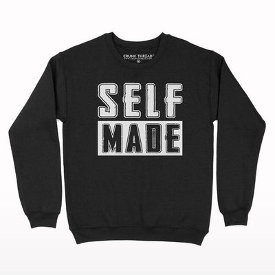 Self Made Print Sweatshirt - Crunk Thread