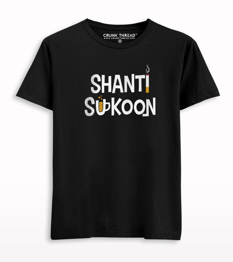 Shanti Sukoon Printed T-shirt - Crunk Thread