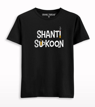 Shanti Sukoon Printed T-shirt - Crunk Thread