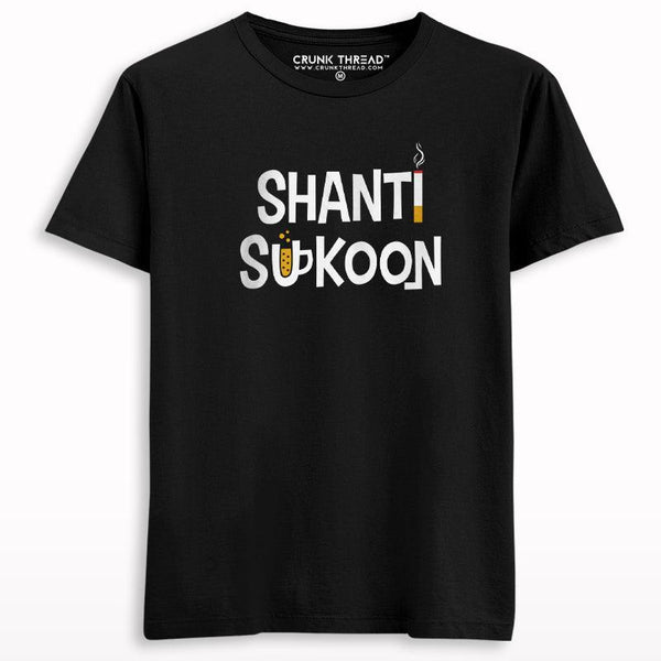 Shanti Sukoon Printed T-shirt - Crunk Thread