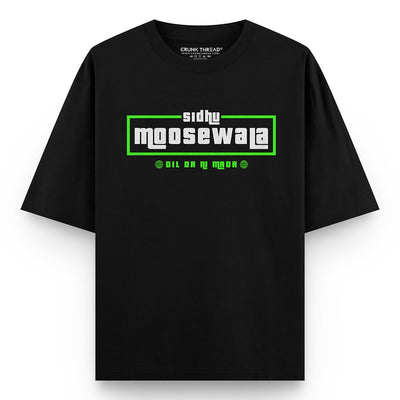 Sidhu Moosewala Oversized T-shirt