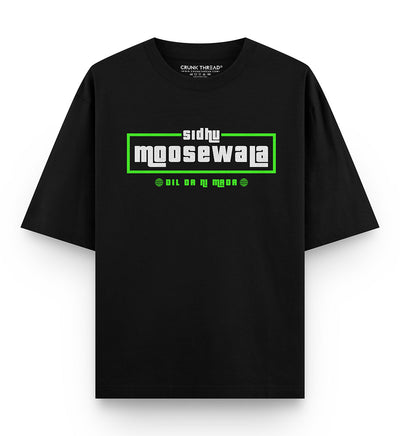 Sidhu Moosewala Oversized T-shirt