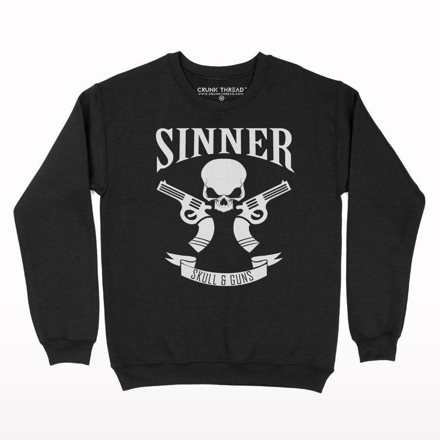 Sinner Graphic Sweatshirt - Crunk Thread