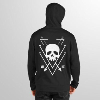 Old Skull Men's Hoodie - Crunk Thread