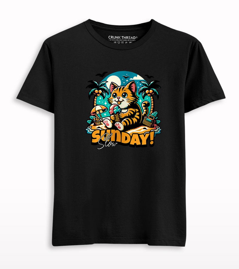Slow Sunday T-shirt - Crunk Thread